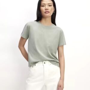 NWT Sag Green Box Tee